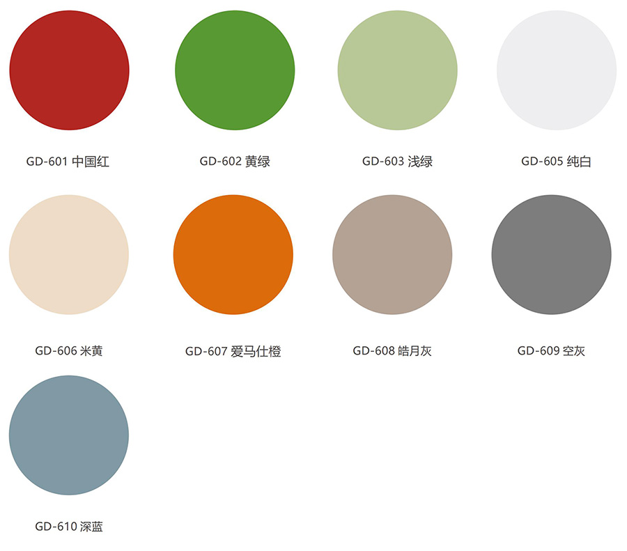 玻璃標(biāo)準(zhǔn)色號(hào)